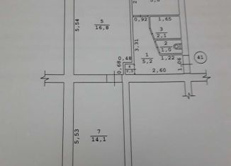 Продам 2-ком. квартиру, 48 м2, Джанкой, Октябрьская улица