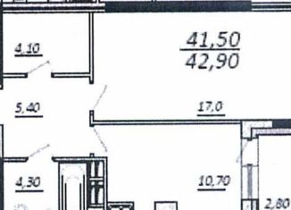 Продам 1-ком. квартиру, 43 м2, Омск, бульвар Кузьмина, 15, ЖК Кузьминки