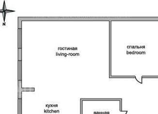 Сдается в аренду 2-комнатная квартира, 54 м2, Москва, улица Большая Ордынка, 17с1, улица Большая Ордынка