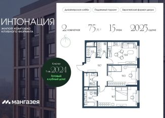 Продаю 2-ком. квартиру, 75 м2, Москва, станция Покровское-Стрешнево, Щукинская улица, 3