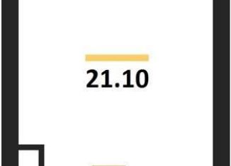 Продажа квартиры студии, 21.1 м2, Воронеж, Железнодорожный район, улица Фёдора Тютчева, 105