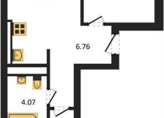 Продам двухкомнатную квартиру, 55.8 м2, Калининград, Ленинградский район, улица Героя России Катериничева, 9к2