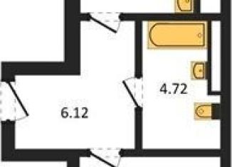 Продается 1-комнатная квартира, 46.4 м2, Калининградская область