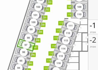 Продается машиноместо, 14 м2, Новосибирск, метро Площадь Гарина-Михайловского, Сухарная улица, 105/1