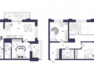 Продам 3-комнатную квартиру, 114 м2, Тюмень, улица братьев Бондаревых, 5