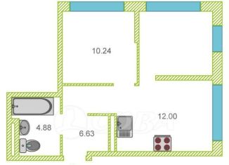 Продается 2-ком. квартира, 45 м2, Тюмень, улица Тимофея Чаркова, 87, Ленинский округ