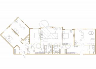 Продам квартиру свободная планировка, 287.3 м2, Москва, Мосфильмовская улица, 8, ЖК Дом на Мосфильмовской