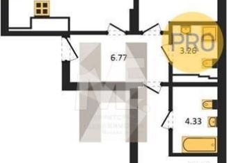 Продается 2-комнатная квартира, 61.8 м2, Калининград, улица Старшины Дадаева, 55