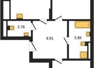 Продаю 2-комнатную квартиру, 77.2 м2, поселок Малое Исаково