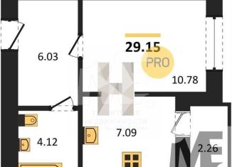 Продажа 1-ком. квартиры, 29.2 м2, Калининград