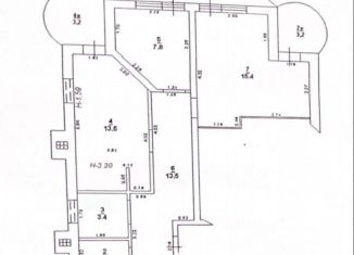 Продаю 2-комнатную квартиру, 57 м2, Ростов-на-Дону, улица 26-я Линия, 21Б