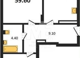 Продажа 2-комнатной квартиры, 59.6 м2, Калининград, Ленинградский район, Орудийная улица, 13