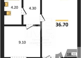 Продам 1-ком. квартиру, 36.7 м2, Калининград, Орудийная улица, 13