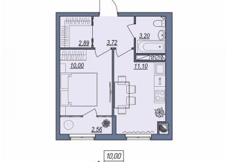 Продам 1-ком. квартиру, 32.2 м2, Волгоград