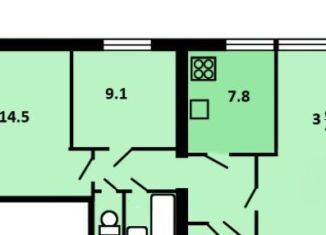 Продаю трехкомнатную квартиру, 64 м2, Москва, Ельнинская улица, 11к2