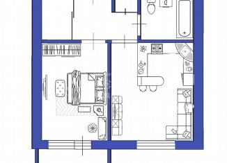 Продается 2-комнатная квартира, 44 м2, Кемерово, улица Терешковой, 16