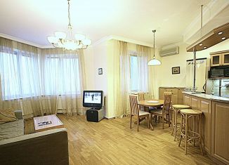 Сдаю 3-ком. квартиру, 100 м2, Москва, Новолесной переулок, 5, метро Белорусская