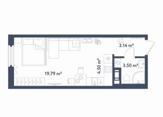 Продается квартира студия, 30.9 м2, Санкт-Петербург, муниципальный округ Московская Застава