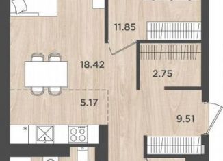 Продаю 4-ком. квартиру, 83.8 м2, Пермь, улица Космонавта Леонова, 41/1