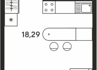 Продается квартира студия, 24.2 м2, Ростов-на-Дону