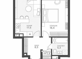 Продается 1-ком. квартира, 50.9 м2, Москва, метро Крылатское