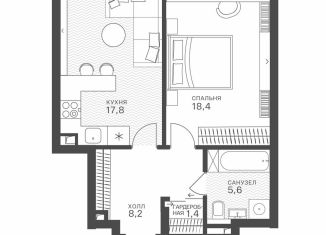 Продается 1-комнатная квартира, 51.4 м2, Москва, метро Крылатское