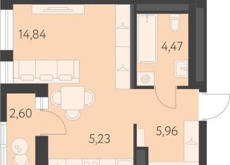 Продаю квартиру студию, 31.8 м2, Екатеринбург, улица Академика Парина, 27, метро Чкаловская