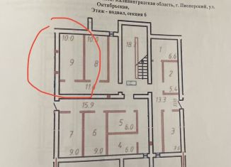 Продам машиноместо, 10 м2, Калининградская область, Октябрьская улица, 2Б