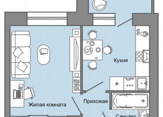 Продам 1-ком. квартиру, 34 м2, Киров