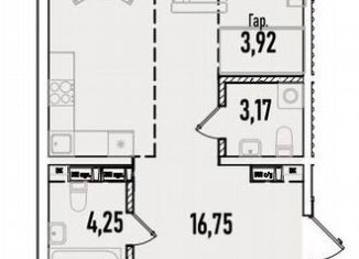 Продается 2-комнатная квартира, 77.8 м2, Иркутск