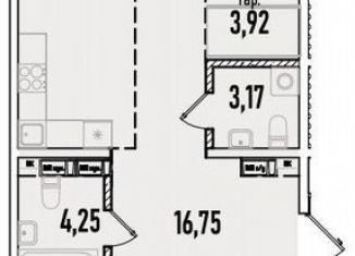 Продается двухкомнатная квартира, 77.8 м2, Москва, Донская улица, 1, метро Октябрьская