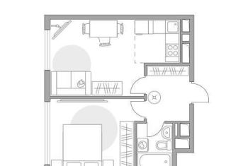 Продается 2-ком. квартира, 40.2 м2, Долгопрудный, Парковая улица, 50к1