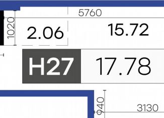 Продаю помещение свободного назначения, 17.78 м2, Санкт-Петербург, улица Челюскина, 10