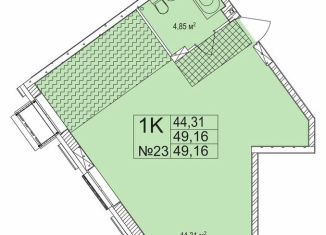 Продаю 1-ком. квартиру, 49.2 м2, Нижний Новгород, Малая Ямская улица, 22, Нижегородский район