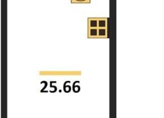 Продам квартиру студию, 25.7 м2, Воронежская область, Острогожская улица, 156/2