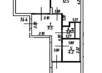 Продажа 2-комнатной квартиры, 61.5 м2, Ногинск, улица Дмитрия Михайлова, 7