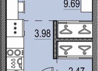 Продается квартира студия, 19.1 м2, Санкт-Петербург, метро Приморская