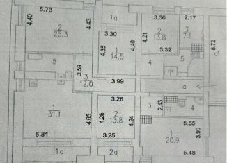 Продам пятикомнатную квартиру, 180 м2, Москва, Артековская улица, 2к1, ЮАО