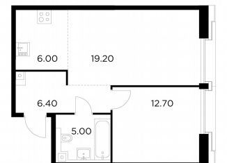 Продается 1-ком. квартира, 49.3 м2, Москва