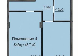 Сдаю в аренду помещение свободного назначения, 46.7 м2, Краснодар, Криничная улица, 128