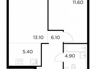 1-ком. квартира на продажу, 40.7 м2, Москва, Войковский район