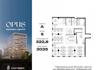 Продаю офис, 322.8 м2, Москва, метро Павелецкая, Дербеневская улица, 1