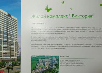 Продам 2-комнатную квартиру, 53.1 м2, Мурино, Екатерининская улица, 6к1, ЖК Виктория