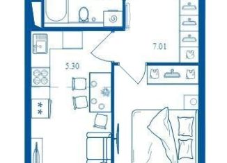 Продаю 2-ком. квартиру, 40.2 м2, Брянская область