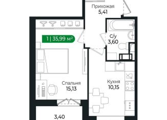 Продам 1-ком. квартиру, 36 м2, Пензенская область, улица Удай-оч, 3