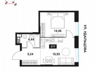 Продажа 2-ком. квартиры, 40 м2, Москва, Мичуринский проспект, вл45, метро Проспект Вернадского