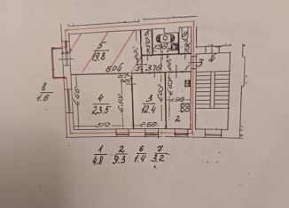 Продажа 3-комнатной квартиры, 76.6 м2, Санкт-Петербург, Ординарная улица, 3А