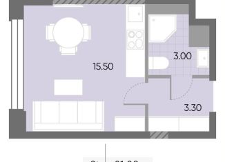 Продам квартиру студию, 21.8 м2, Москва