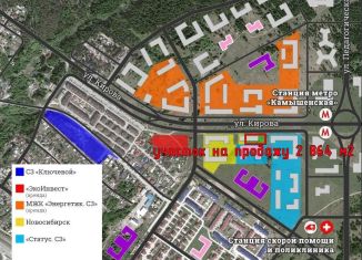 Продается участок, 29 сот., Новосибирск, метро Речной вокзал