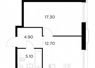 Продаю 1-комнатную квартиру, 40 м2, Москва, Войковский район